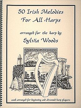  Notenblätter 50 Irish Melodiesfor harp