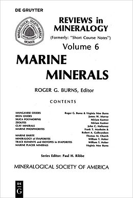 Kartonierter Einband Marine Minerals von 