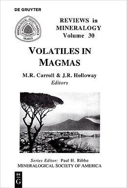 Kartonierter Einband Volatiles in Magmas von 