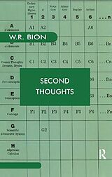 Couverture cartonnée Second Thoughts de Wilfred R. Bion
