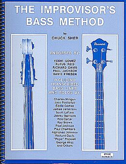 Chuck Sher Notenblätter The Improvisors Bass Method