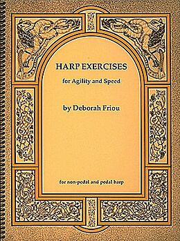Deborah Friou Notenblätter Harp Exercises for agility and speed