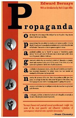 Kartonierter Einband Propaganda von Edward Bernays