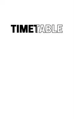 E-Book (epub) Timetable von John Most, Martin Pletsch