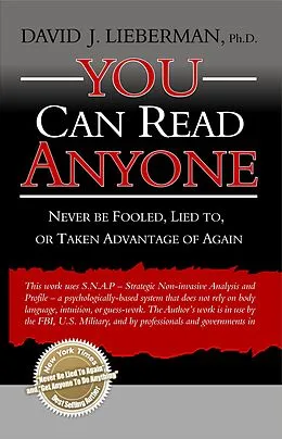 E-Book (epub) You Can Read Anyone von David Lieberman