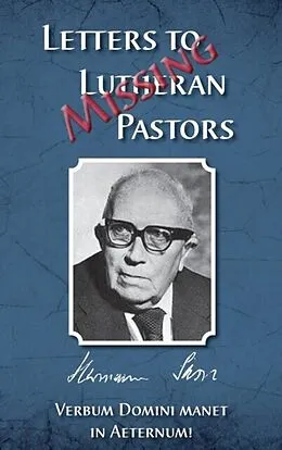 E-Book (epub) Missing Letters to Lutheran Pastors, Hermann Sasse von Unknown