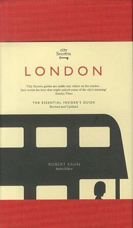 Fester Einband City Secrets: London von Robert Kahn
