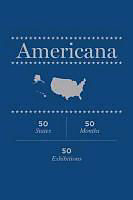 Fester Einband Americana: 50 States, 50 Months, 50 Exhibitions von Jens (EDT) Hoffmann