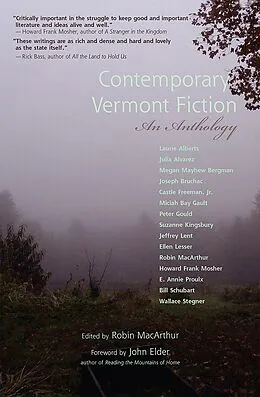 E-Book (pdf) Contemporary Vermont Fiction von John Elder