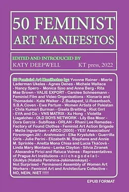 E-Book (epub) 50 Feminist Art Manifestos von Unknown