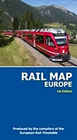 Carte (de géographie) Rail Map of Europe de 