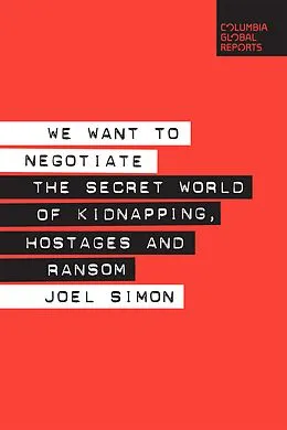 E-Book (epub) We Want to Negotiate von Joel Simon