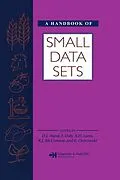 PDF A Handbook of Small Data Sets von David J. Hand, Fergus Daly, K. McConway