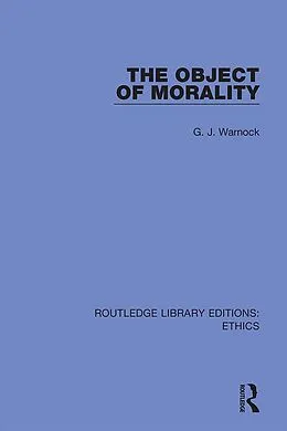 E-Book (epub) The Object of Morality von G. J. Warnock