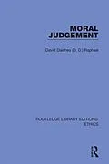 E-Book (pdf) Moral Judgement von David Daiches (D. D. Raphael