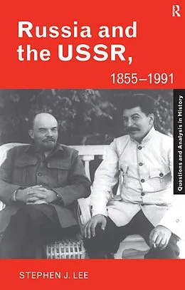 E-Book (epub) Russia and the USSR, 1855-1991 von Stephen J. Lee