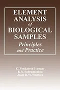 PDF Element Analysis of Biological Samples von G. Venkatesh Iyengar, K. S. Subramanian, Joost R. W. Woittiez