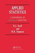 E-Book (pdf) Applied Statistics von E. J. Snell, H. Simpson