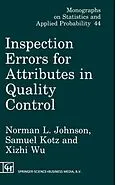 E-Book (pdf) Inspection Errors for Attributes in Quality Control von Norman L. Johnson, Samuel Kotz, Xi-Zhi Wu