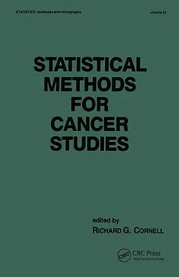 E-Book (pdf) Statistical Methods for Cancer Studies von Richard G. Cornell