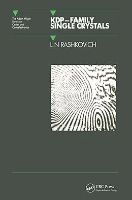 eBook (pdf) KDP - Family Single Crystals de L. N Rashkovich