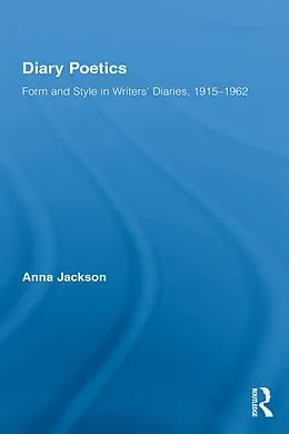 E-Book (pdf) Diary Poetics von Anna Jackson