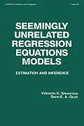 E-Book (epub) Seemingly Unrelated Regression Equations Models von Virendera K. Srivastava, David E. A. Giles
