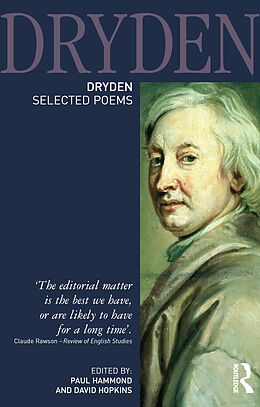 E-Book (epub) Dryden:Selected Poems von 