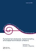 E-Book (epub) Functional Analysis, Holomorphy, and Approximation Theory von Guido I. Zapata