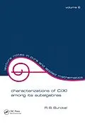 E-Book (epub) Characterization of C(x) among its Subalgebras von R. B. Burckel