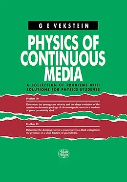 E-Book (epub) Physics of Continuous Media von G. E. Vekstein