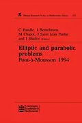 E-Book (epub) Elliptic and Parabolic Problems von C. Bandle, Michel Chipot, Josef Bemelmans
