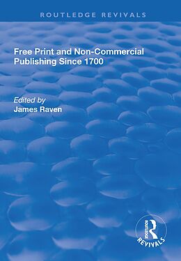 E-Book (epub) Free Print and Non-commercial Publishing Since 1700 von 