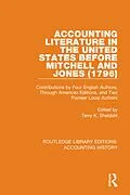 E-Book (pdf) Accounting Literature in the United States Before Mitchell and Jones (1796) von 