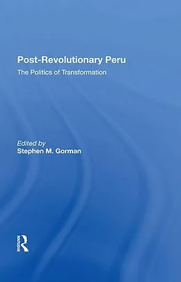 E-Book (pdf) Post-revolutionary Peru von Stephen M. Gorman