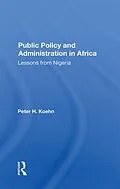 PDF Public Policy And Administration In Africa von Peter Koehn