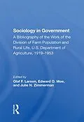 E-Book (pdf) Sociology In Government von Olaf F. Larson, Edward O. Moe, Julie N. Zimmerman