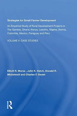 PDF Strategies For Small Farmer Development von Elliott R. Morss, John K. Hatch, Donald R. Mickelwait