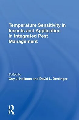PDF Temperature Sensitivity In Insects And Application In Integrated Pest Management von Guy J Hallman, David L Denlinger