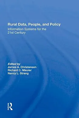E-Book (epub) Rural Data, People, And Policy von Lis M. Maurer, Nancy Strang, James A Christenson