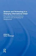 E-Book (epub) Science And Technology In A Changing International Order von Volker Rittberger