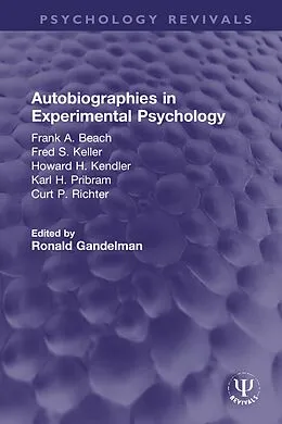 E-Book (epub) Autobiographies in Experimental Psychology von 