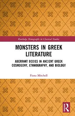 E-Book (epub) Monsters in Greek Literature von Fiona Mitchell