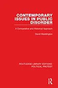 E-Book (pdf) Contemporary Issues in Public Disorder von David Waddington
