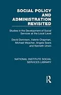 E-Book (epub) Social Policy and Administration Revisited von David Donnison, Valerie Chapman, Michael Meacher