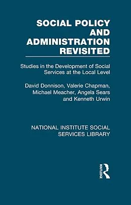 E-Book (epub) Social Policy and Administration Revisited von David Donnison, Valerie Chapman, Michael Meacher