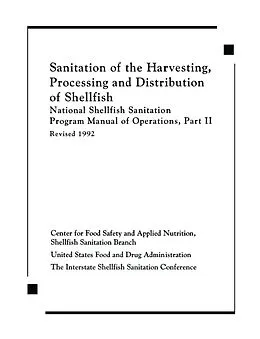 E-Book (pdf) Sanitation of the Harvesting, Processing, and Distribution of Shellfish von for Center