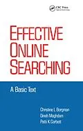E-Book (epub) Effective Online Searching von Christine L. Borgman, Dineh Moghdam, Patti K. Corbett