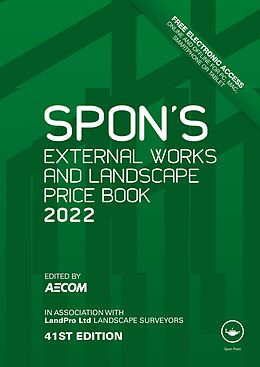 eBook (pdf) Spon's External Works and Landscape Price Book 2022 de 