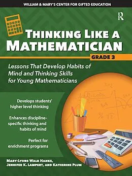 E-Book (epub) Thinking Like a Mathematician von Mary-Lyons Walk Hanks, Jennifer K. Lampert, Katherine Plum